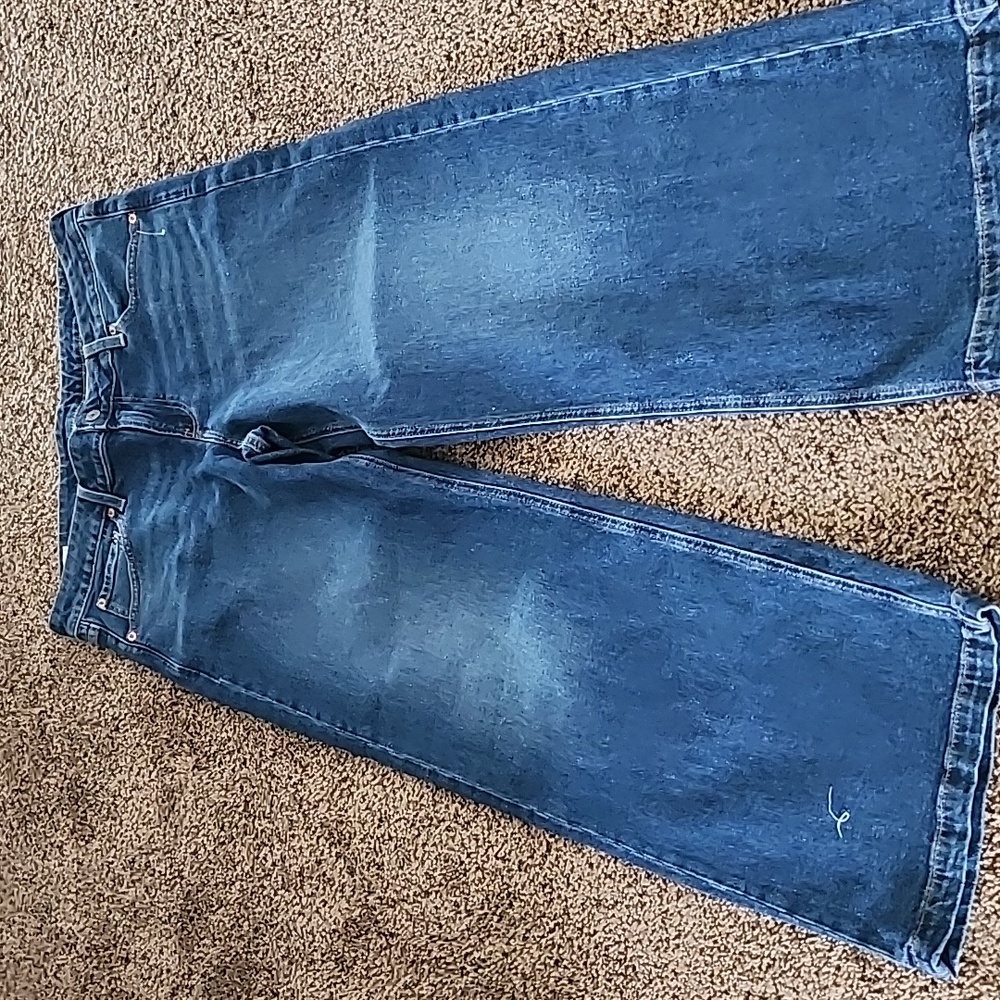 Gap 14 R Wide leg jeans NWOT